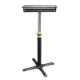Material stand (roller support) with Ø57 mm Steel Roller and adjustable height 68-110 cm (Light-Duty)